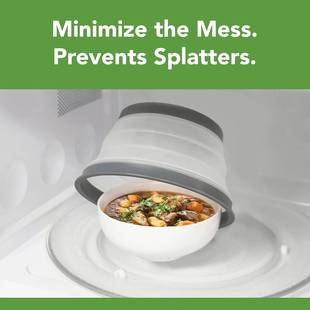 Microwave Splatter Cover Silicone Splatter Guard Lid