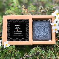 Kadhak™ Yak Milk Activated Black Charcoal Soap Handmade Soap Natural thumbnail 3