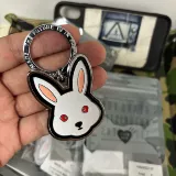 Модный бренд Humanmade Клавичный матч белый кролик зоопарк для ключей -подвесной кулон.