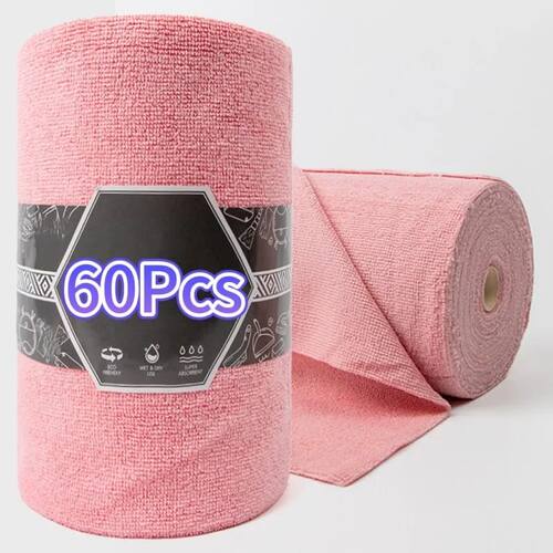 20-60pcs Microfiber Dish Cloths Multi Purpose Dishwashing To