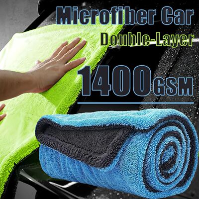 Microfiber Car Wash Towel Large Car Quick Drying Cloth Super