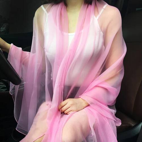 Colorful Women Chiffon Shawl Scarf Shawls for Women Wraps Wr