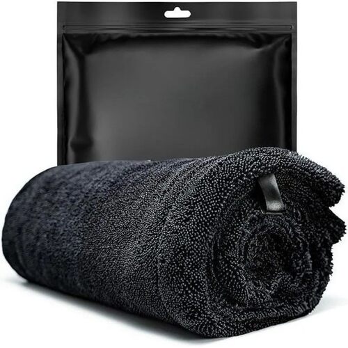Dark Gray Car Microfiber Towel Oversized Super Absorbent Was