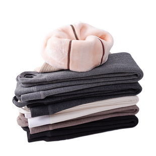 冬季儿童保暖连裤袜零下抗寒女童加绒加厚连脚打底裤外穿特厚踩脚