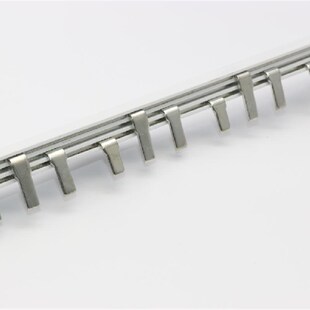 DZ47汇流排 100A紫铜2厚10宽 C453P新款 中国大陆镀锡铜排