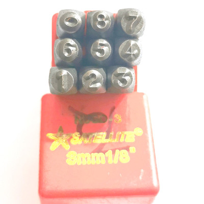 反体字码/反体g钢印/反体钢字码/反体数字码2mm  2.5mm 3mm