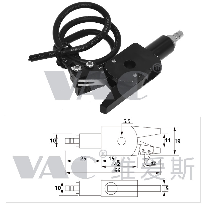机械手包邮STAR迷你夹具Mini-A/B/C/E型水口夹具气动夹子GR04