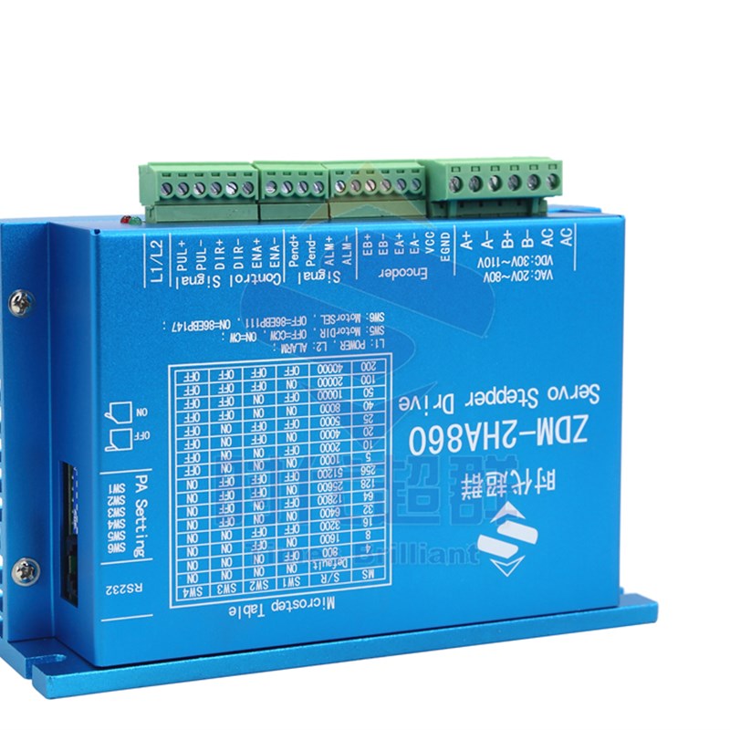 HBS860H/57/86/60闭环步进电机驱动器伺服式编码器控制器代替雷塞