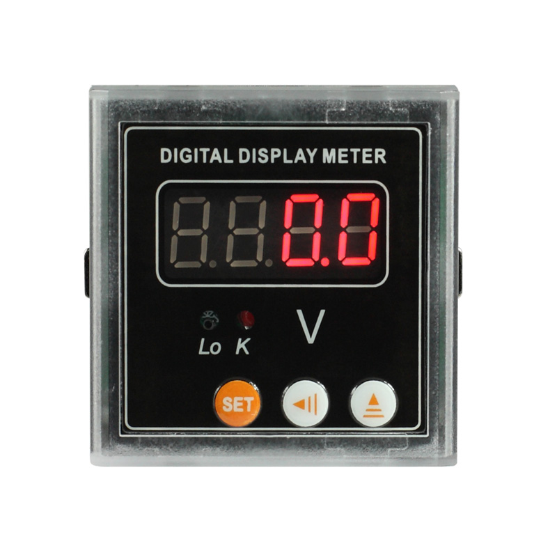 48*48小型LED数字智能数显交流电流表电压J表带上下报警变送 RS48