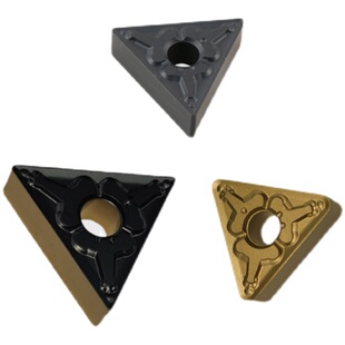 TNMG160404数控车刀片不锈钢钢外圆铝用三角刀片三角形合金刀头