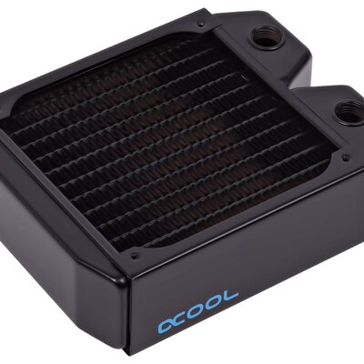 欧酷全紫铜水冷排散热器Alphacool  XT45 45MM厚 120/240/360/480