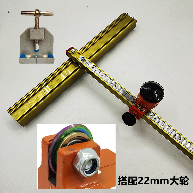 瓷砖切割高精度手动切割划刀玻璃推刀22mm大瓷砖重型大力钳开界器