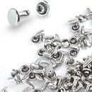 源头双面ac撞钉服装 双面铆钉纺织铆钉经 服饰袋子带子圆形子母钉M