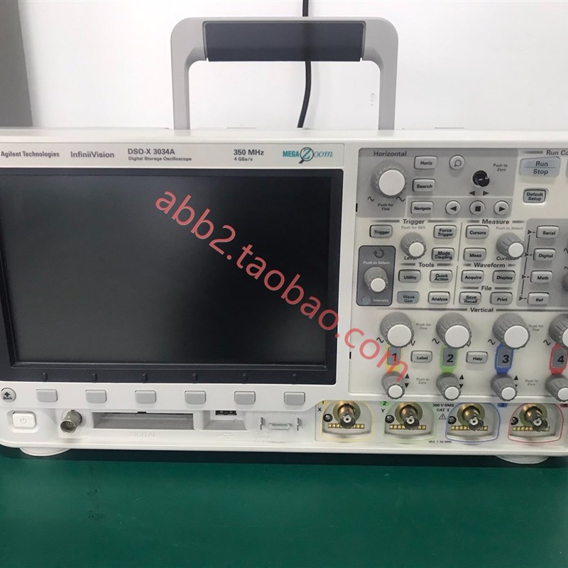 现货安捷伦dsox3034A数字存I储示波器4通道4 M存储