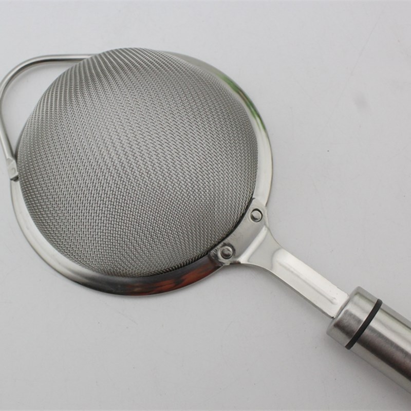 外贸出口 304不锈钢面粉筛漏勺豆浆过滤过渣网筛果汁沥油漏勺网漏