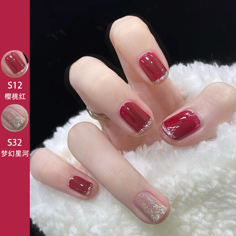 youtao Pomelo Amoy Nail Polish female No bake lasting quick-drying 2025 The new Spring and summer Color system Tear pull Whitening