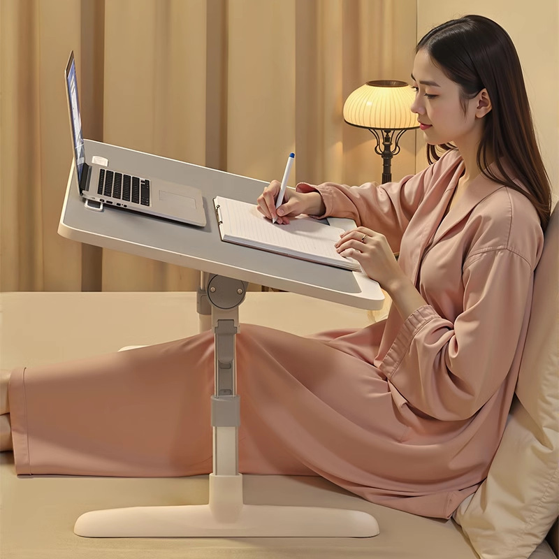 Bed desk, adjustable and foldable, laptop, office desk, stu