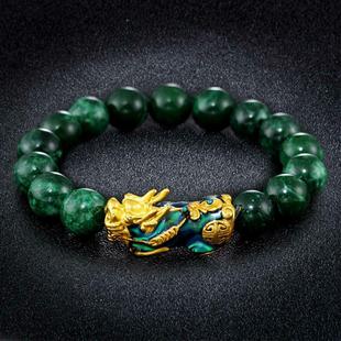 2024 Stone Beads Bracelet Men Women Unisex Chinese Pi Xiu