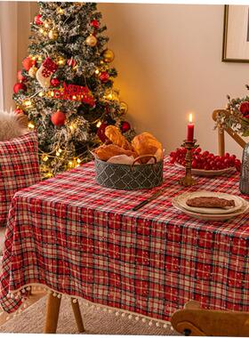 Christmas snowflake table cloth tablecloth various styles