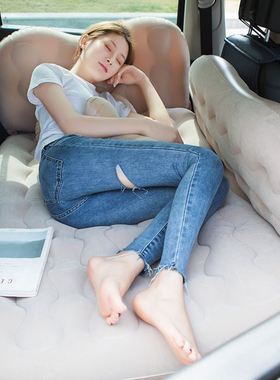 Car inflatable mattress, car rear sleeping pad