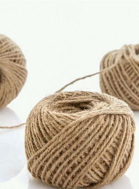 1roll 30m burlap rope natural jute twine burlap string hemp