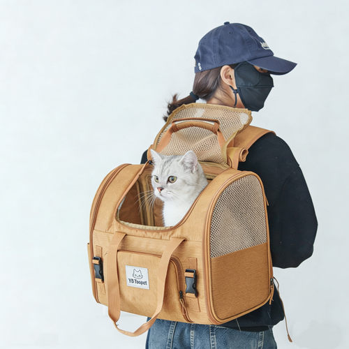猫包宠物外出便携双肩外带猫咪透气折叠携带大容量书包防应激猫笼