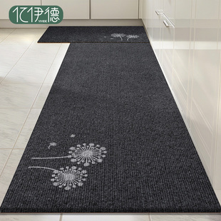 厨房地垫防滑防油可擦免洗吸水吸油专用脚垫2025新款 耐脏防水地毯