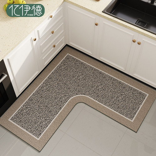 厨房地垫l形防滑防油转角垫子