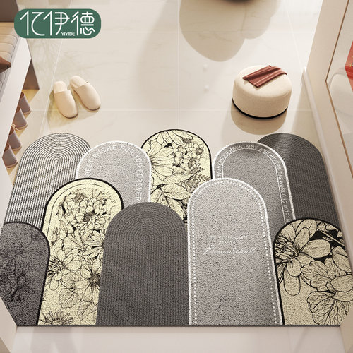 入户门垫进门地垫家用2024新款耐脏免洗丝圈脚垫门厅门口入门地毯