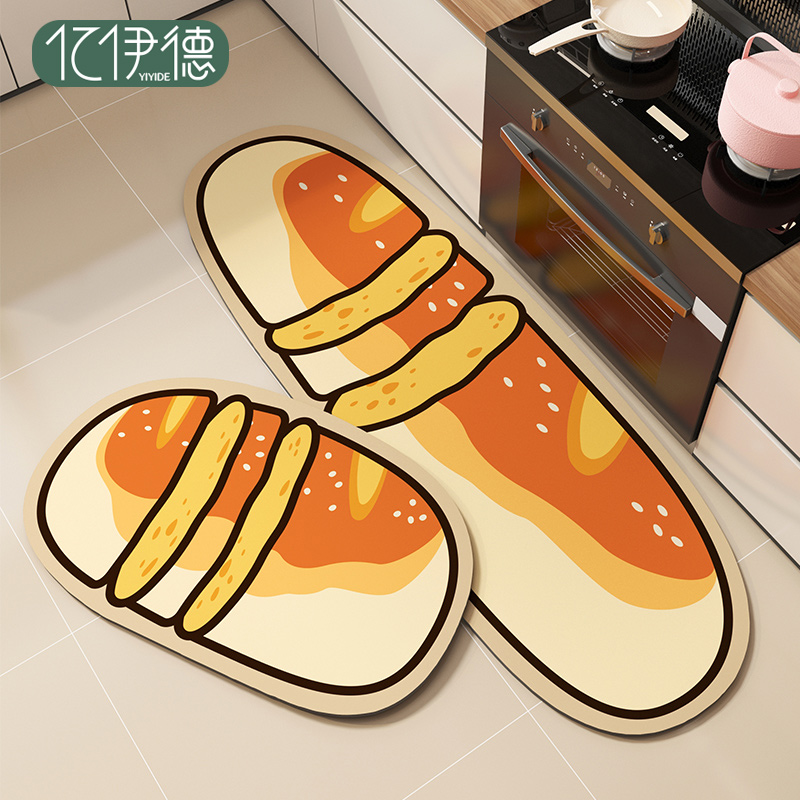 厨房地垫防滑防油吸水吸油地毯