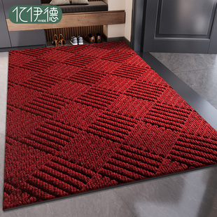 红色地垫入户门垫进门大门口耐脏脚垫2026新款可裁剪室外防滑地毯