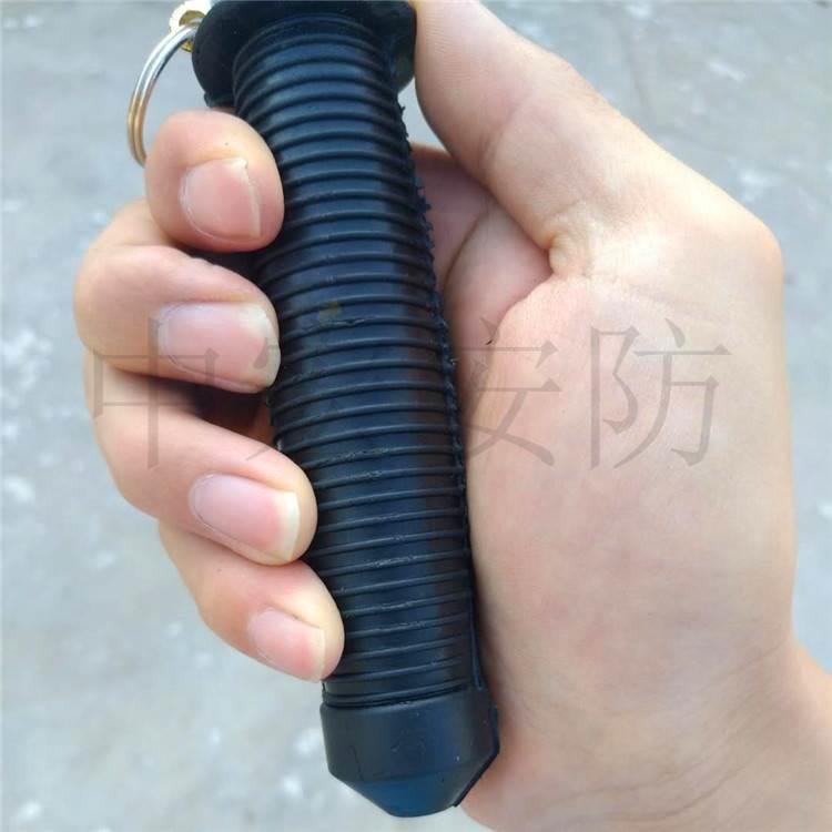 l小型橡胶棒软棒防暴武器打架心弹性身防身棍防防实爆辊保安橡胶