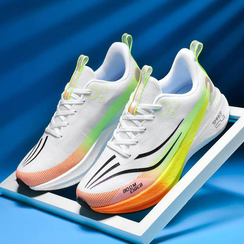 赤兔8por跑步鞋男减震初中学生中考体侧运动鞋青少年跑鞋女马拉松