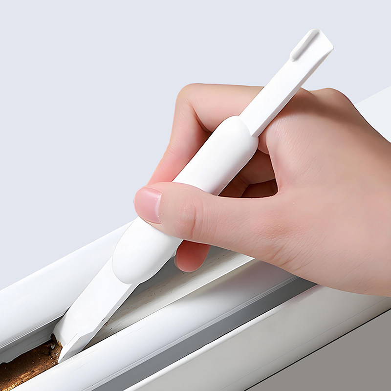 窗户凹槽清洁刷双头铲刀水龙头卫生间浴室缝隙刷角落去污多功能刷,家庭/个人清洁工具,缝隙刷,淘宝优惠券,粉丝福利购,淘宝优惠卷
