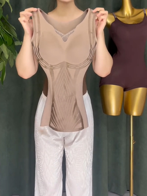 保暖塑身上衣女秋冬打底内搭带胸垫背心加绒加厚文胸聚拢无痕内衣