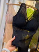 美背蕾丝塑身上衣收腹收小肚子束腰塑形美体束身背心吊带免穿文胸