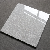 全抛釉水磨石600x600黑色瓷砖客厅灰色亮光防滑地砖厨卫抛光墙砖