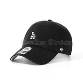 up软顶LA黑色棒球帽美式 47brand clean 做旧情侣NY显脸小情侣鸭舌