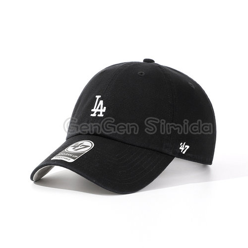 情侣47brand帽子软顶小标防晒