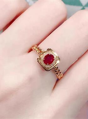 热卖玫瑰芯高级红宝石镀92