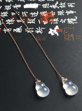 《招财》玉髓小葫芦女牛年百搭款