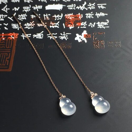 《招财》玉髓小葫芦女牛年百搭款