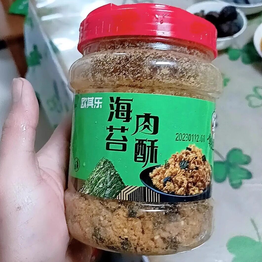 【新货】顽皮宝宝海苔肉松无添加早餐佐餐拌饭零食好吃的营养