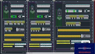 正泰、施耐德常用CAD图纸ABB电气正泰电气施  电气元件CAD图库--