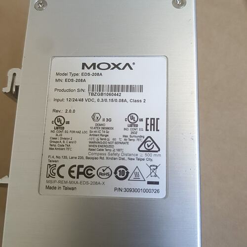 议价工业交换机EDS-208AEDS-208A-MM-SCEDS-208A-MM-ST