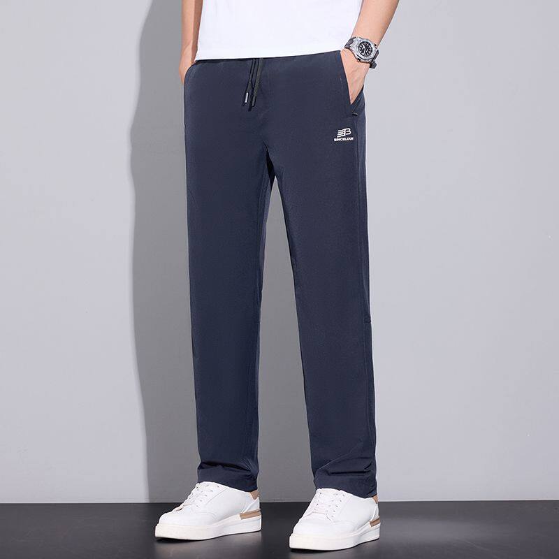2026新款男士休闲裤时尚百搭宽松直筒长裤子男款潮流帅气运动裤子