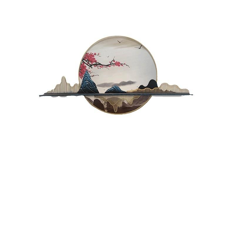 创意铁艺金属壁挂客厅玄关软装挂画工艺品简约现代墙上装饰品