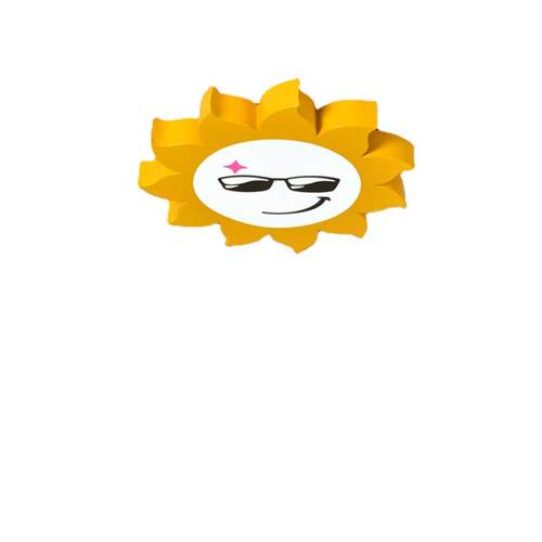 星星月亮灯儿童灯卡通云朵吸顶灯儿童房卧室灯创意幼儿园灯具教室