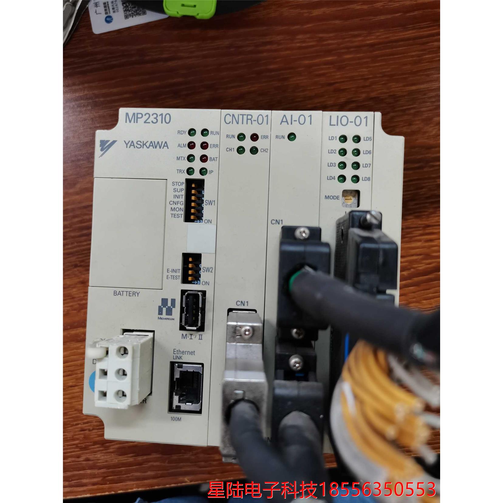 JEPMC-MP2310-E CNTR-01 AI-01 LI-01拆机安川进口定位控制器