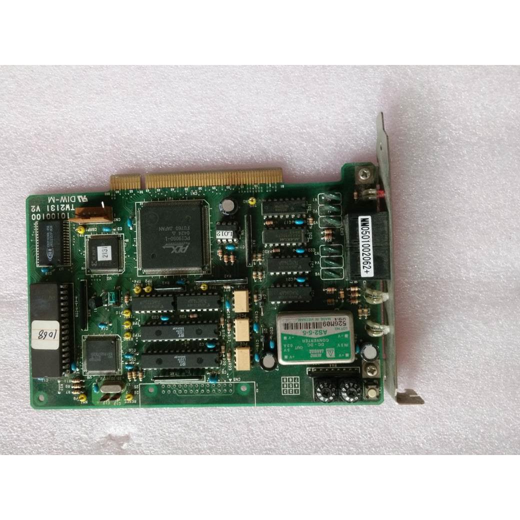 原装工业设备卡 双网卡口 MM0527012026+ TW2131 DIW-M PCI-9050